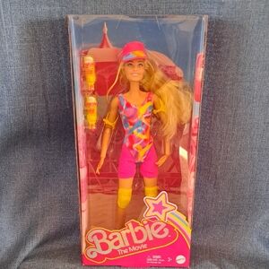 Barbie Roller Doll in Pink, Yellow & Blue Active Outfit
